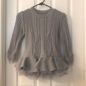 Girls sweater dress